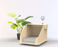 Dog Bed-Equipped Side Tables Image 3