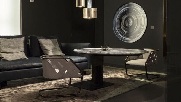 Industrial Leather-Padded Chair Designs