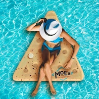 Tortilla Chip-Shaped Pool Floats Image 1