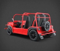 Open-Air Low-Speed Electric Cars Image 3