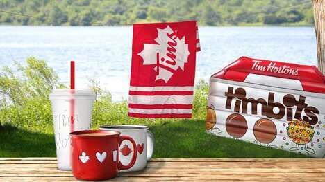 Coffee Brand-Themed Beach Products