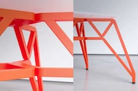 Skeletal Industrial Dining Tables Image 3