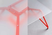 Skeletal Industrial Dining Tables Image 4