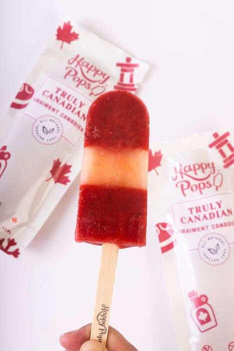 Canadian-Inspired Popsicles