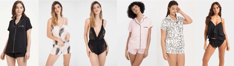 Elegant Cooling Nightwear