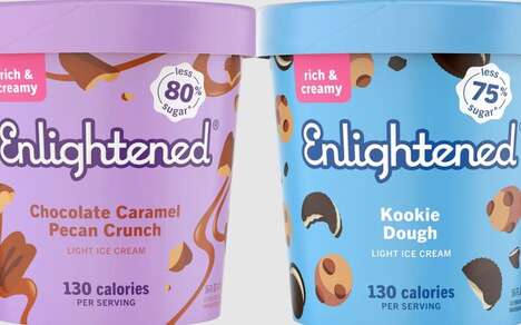 Dessert-Inspired Low-Sugar Ice Creams