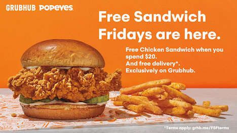 Free Crispy Chicken Sandwiches