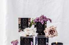 Chic All-Black Luxury Candles