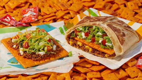 Cracker-Stuffed Mexican Wraps