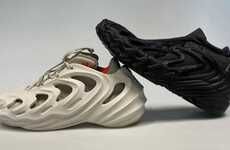 Exoskeletal Foam Sneakers