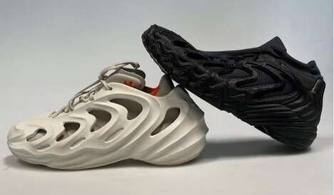 Exoskeletal Foam Sneakers