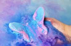 Charitable Butterfly-Shaped Bath Bombs