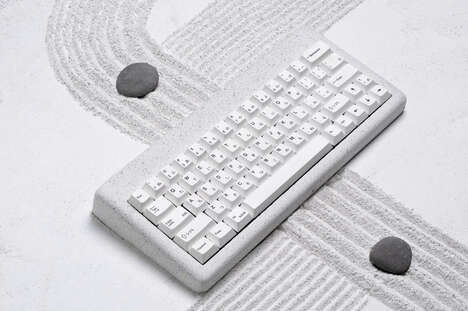 Stone-Like Mechanical Keyboards