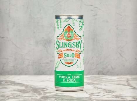 Canned Vodka Lime Cocktails