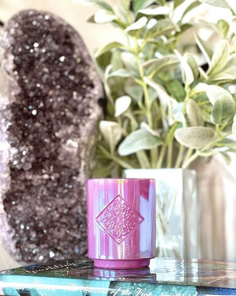 Opulent Apricot Wax Candles