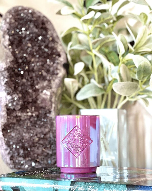 Opulent Apricot Wax Candles