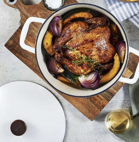 Minimalist Enameled Dutch Ovens