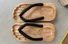 Geta-Style Wooden Shoes