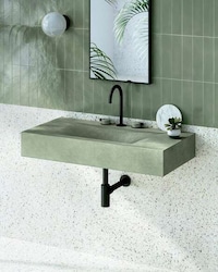 Chromatic Concrete Bathroom Fixtures Image 3