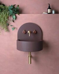 Chromatic Concrete Bathroom Fixtures Image 7
