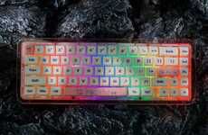 Full-Body Acrylic Keyboards