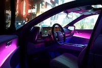 Aerodynamic All-Electric Sedans Image 4
