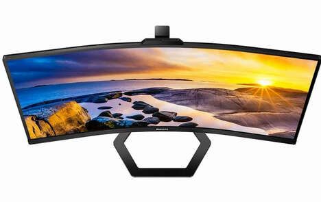 Curvaceous Graphics-Focused Monitors