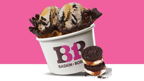 S&rsquo;mores-Inspired Ice Creams