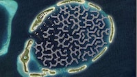 Colorful Floating Island Cities Image 2