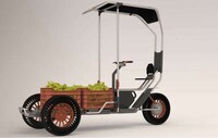 Solar-Powered Cargo Bikes