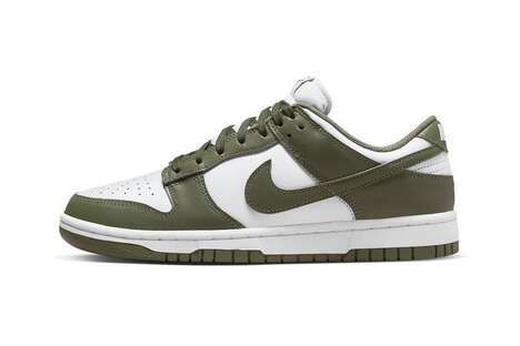 Olive Tonal Lifestyle Sneakers