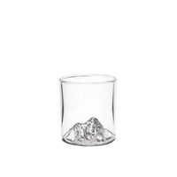 Hand-Blown Mountainous Glassware Image 6