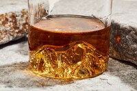 Hand-Blown Mountainous Glassware Image 8