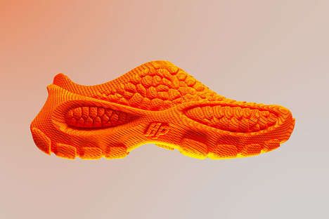 Futuristic 3D-Printed Shoes