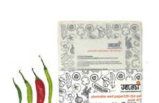 Plantable Seed-Infused Stationery