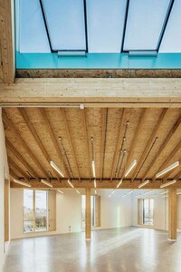 Color-Changing Timber Buildings Image 3