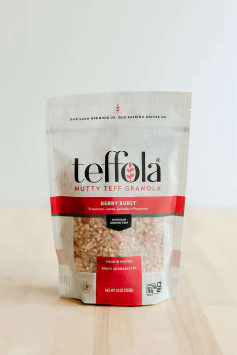 Lavender Teff Granolas