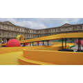 Oversized Yellow Toy Racetracks - PlayLab Inc Designed This Installation for Louis Vuitton’s Show (TrendHunter.com)