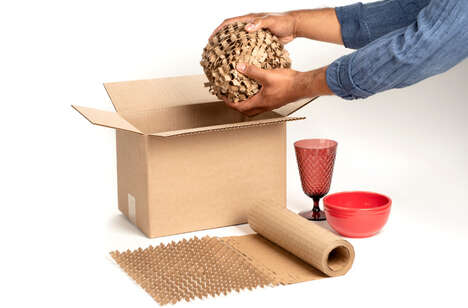 Recycled Paper Protective Wraps