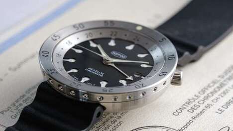 Sleek Minimalist Dive Watches