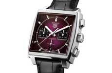 Striking Purple Steel Timepieces