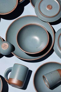 Mediterranean-Themed Glazed Homeware