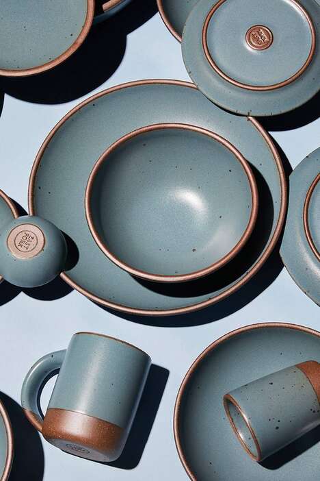 Mediterranean-Themed Glazed Homeware