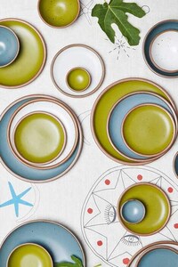 Mediterranean-Themed Glazed Homeware Image 2