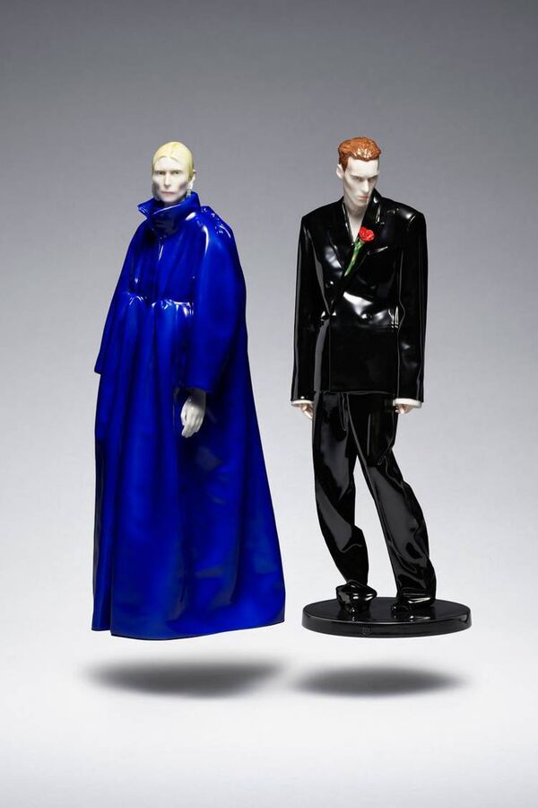Luxe Fashion Porcelain Figurines