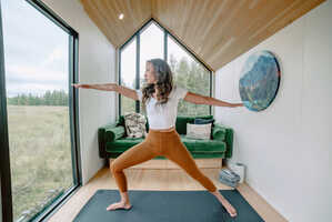 Towable Home-Based Yoga Studios