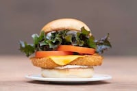 Crispy Vegan Fish Burgers Image 2