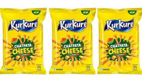Masala-Coated Cheese Snacks