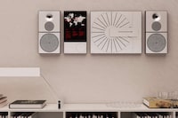 Artistic Wall-Mounted Audio Systems Image 1