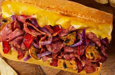 Pastrami Cheese Steak Sandwiches